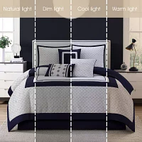 Stratford Park Aileen 7-pc. Geometric Lightweight Comforter Set