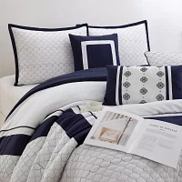 Stratford Park Aileen 7-pc. Geometric Lightweight Comforter Set