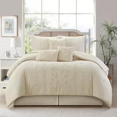 Stratford Park Keltie 7-pc. Geometric Lightweight Comforter Set