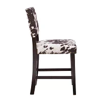 Sante Fe Upholstered Nailhead Barstool with Back