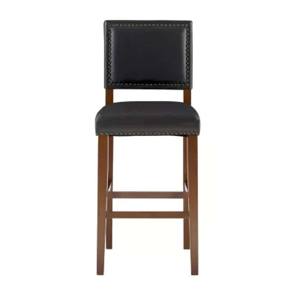 Archer Upholstered Barstool with Back