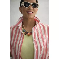 Bijoux Bar Gold Tone Gold Tone Statement Necklace