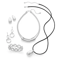 Worthington Silver Tone Silver Tone Strand Necklace