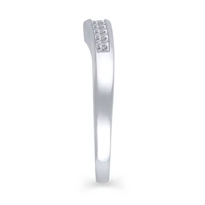 Womens / CT. T.W. Mined White Diamond 14K Gold Ring Enhancer
