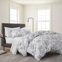 Ecopure Meadow Walk Comfort Wash Floral Midweight Comforter Set