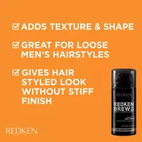 Redken Brew Dishevel Hair Pomade-3.4 oz.