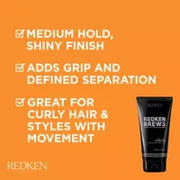 Redken Brew Grip Tight Hair Pomade-5.1 oz.