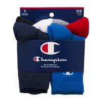 Champion Big Boys 6 Pair Crew Socks