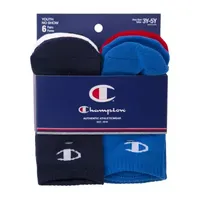 Champion Big Boys 6 Pair No Show Socks