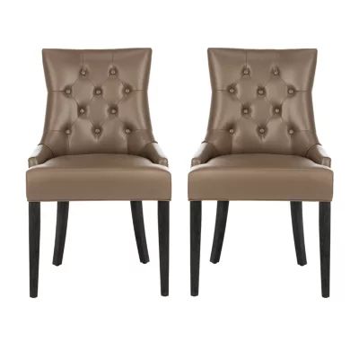 Abby Dining Collection 2-pc. Upholstered Tufted Side Chair