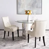 Abby Dining Collection 2-pc. Upholstered Tufted Chair