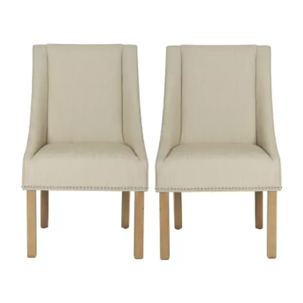 Morris Dining  Collection 2-pc. Upholstered Tufted Side Chair