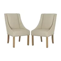 Morris Dining  Collection 2-pc. Upholstered Tufted Side Chair