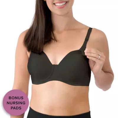 LEADING LADY The Lora Front Closure Support Bra. Lace, Back