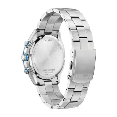 Drive from Citizen Drive Mens Chronograph Silver Tone Stainless Steel Bracelet Watch Ca0430-54m