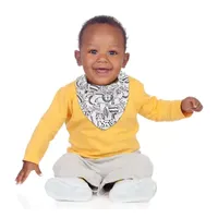 The Peanutshell Unisex 8-pc. Lightweight Bib