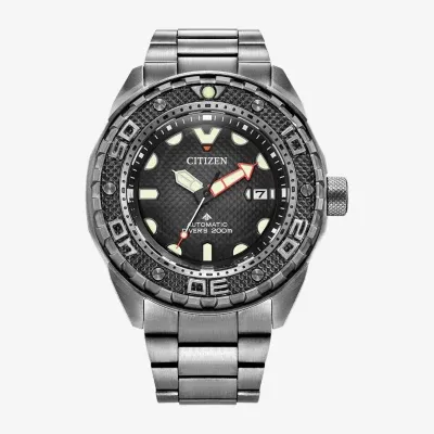 Citizen Promaster Dive Automatic Mens Automatic Silver Tone Stainless Steel Bracelet Watch Nb6004-83e