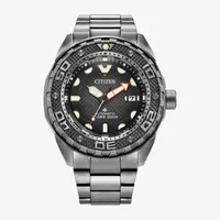 Citizen Promaster Dive Automatic Mens Automatic Silver Tone Stainless Steel Bracelet Watch Nb6004-83e