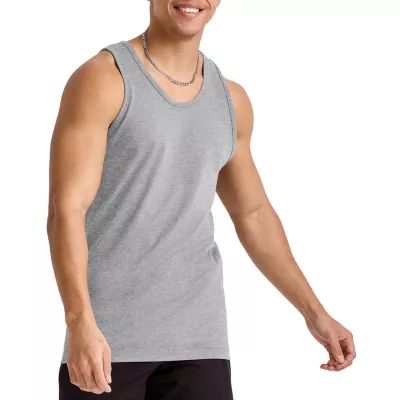 47 Heathered Gray Los Angeles Dodgers Edge Super Rival Tank Top