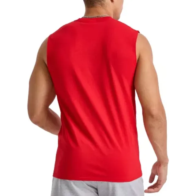 Hanes Mens Crew Neck Sleeveless Tank Top