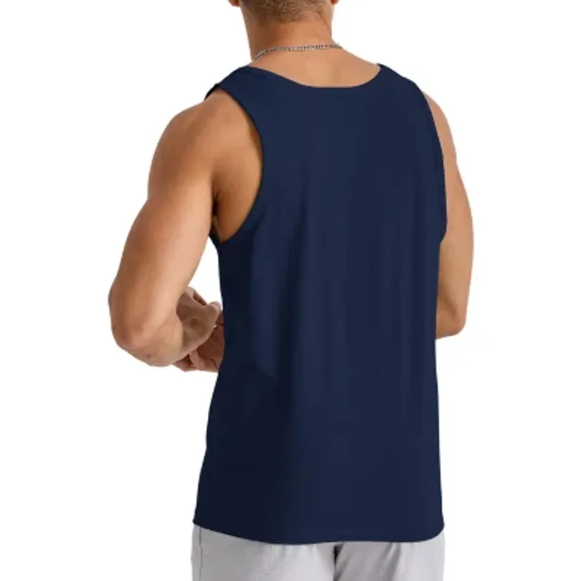 Hanes Mens Round Neck Sleeveless Tank Top - JCPenney