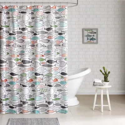 Hipstyle Madfish Shower Curtain