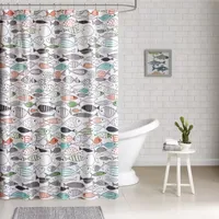 Hipstyle Madfish Shower Curtain