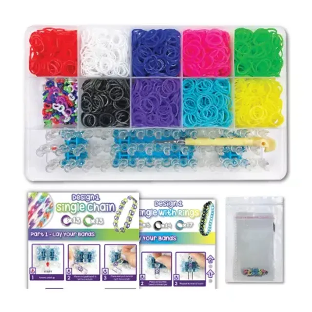 Rainbow Loom- Rubber Band Bracelet Craft Kit - JCPenney