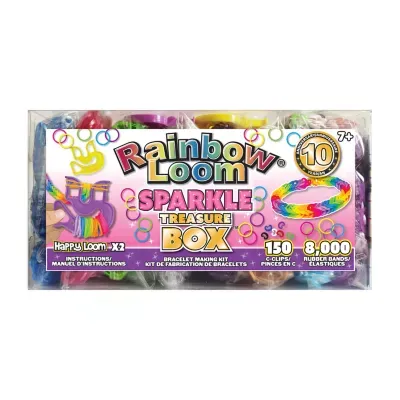 Rainbow Loom- Sparkle Rubber Band Treasure Box Edition