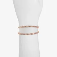 Monet Jewelry Rosegold Tone Cuff Bracelet