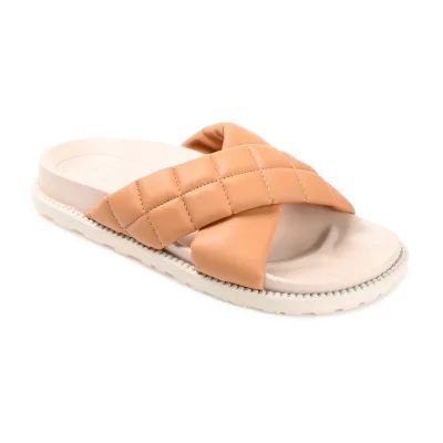 Journee Collection Womens Aveena Slide Sandals