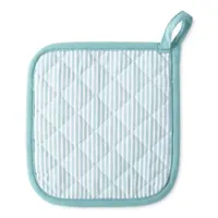 Cooks Chambray Stripe Pot Holder