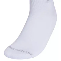 adidas Cushion Sport 3 Pair Quarter Ankle Socks Womens