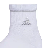 adidas Cushion Sport 3 Pair Quarter Ankle Socks Womens