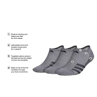 adidas Superlite 3 Pair No Show Socks Mens