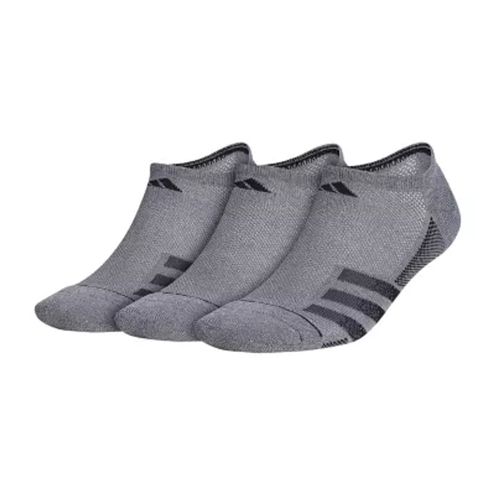 adidas Superlite 3 Pair No Show Socks Mens