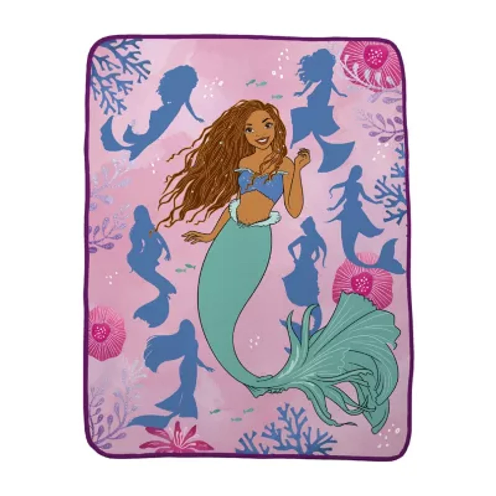 Disney Collection The Little Mermaid Lightweight Throw