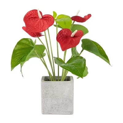 Northlight Floral  Plant In A Square Pot Artificial Plant