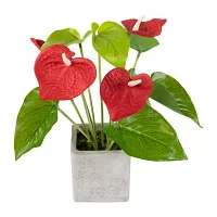 Northlight Floral  Plant In A Square Pot Artificial Plant