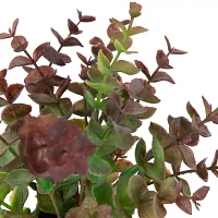 Northlight 2-Toned Eucalyptus Leaves In Pot Artificial Plant