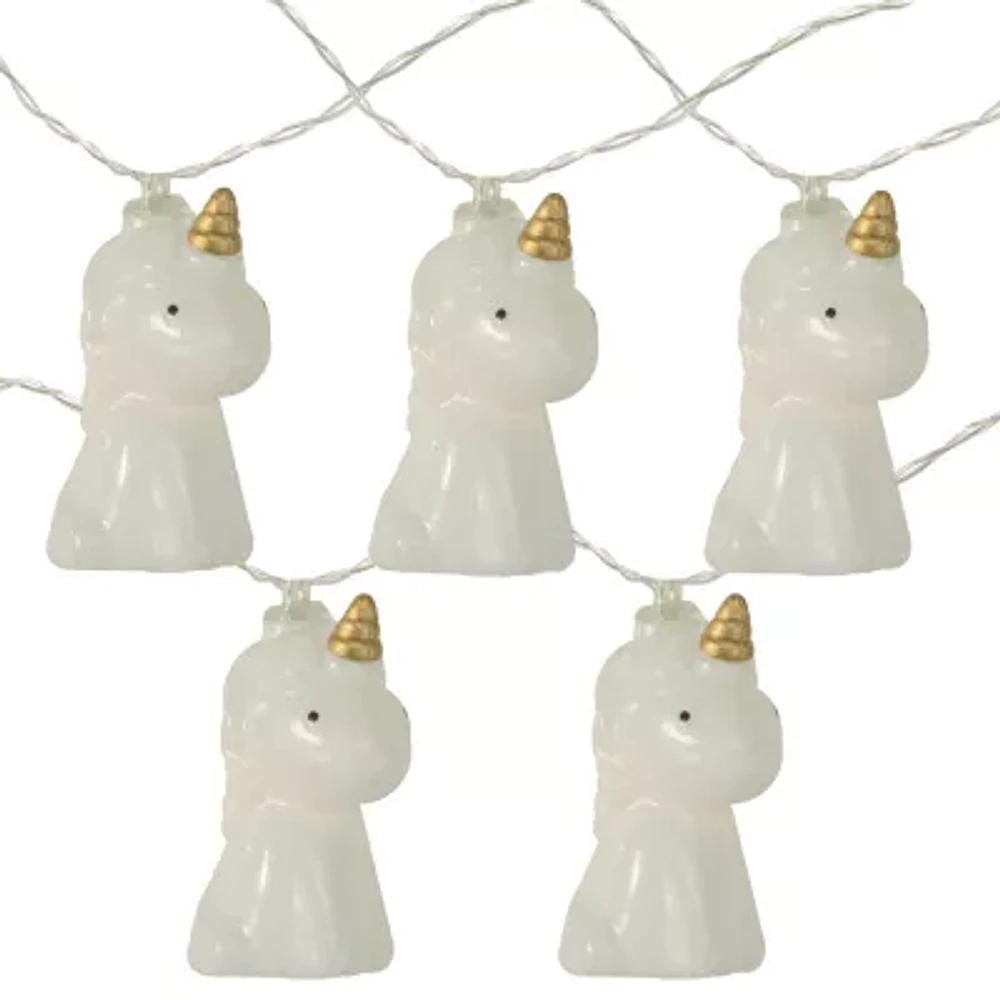 Northlight White Unicorn Led String Lights