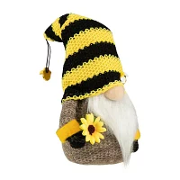 Northlight 10.75in Bumblebee And Sunflower Gnome