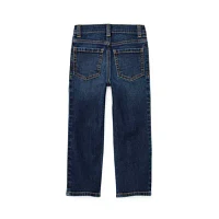 Okie Dokie Toddler & Little Boys Stretch Fabric Straight Leg Jean