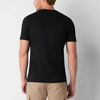 Stylus Mens Crew Neck Short Sleeve Pocket T-Shirt