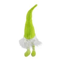 Northlight 16in Lime Green  Sitting Christmas Gnome