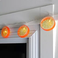 Northlight 10 Orange Slice Summer Led String Lights