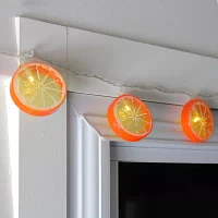 Northlight 10 Orange Slice Summer Led String Lights