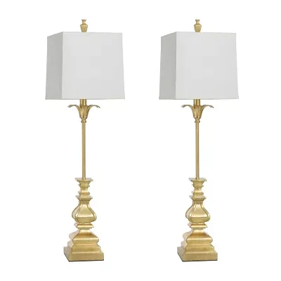 Stylecraft 33.5" Silanti 2-pc. Lamp Set