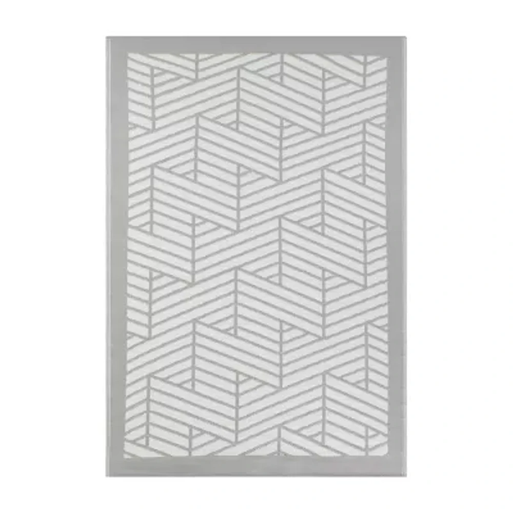 Patio Armor By Surefit Brecken Weather Resistant Outdoor Rectanglular Area Rug