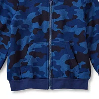 Okie Dokie Toddler & Little Boys Fleece Fleece Zipper Hoodie